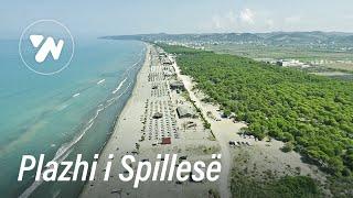 Plazhi i Spillese nga Ajri - Spille beach from the Air | PART 1 | Video 4K (21.07.2024)