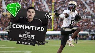 EASIEST 5 & 4 STAR RECRUITING METHOD in COLLEGE FOOTBALL 25!!