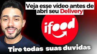 Como funciona um DELIVERY NO IFOOD- Iniciando seu negócio em casa com o IFOOD