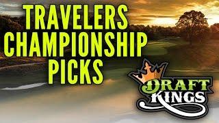 DraftKings Travelers Championship Picks