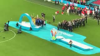 Euro 2020 Final Trophy Presentation