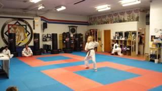 Mykayla Brown Belt Form 05/2014