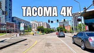 Tacoma, Washington Afternoon Drive 4K HDR