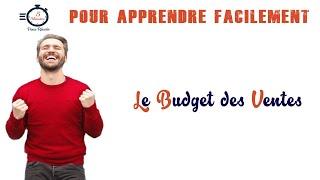 Etablir le Budget des Ventes Partie 1