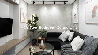 AC’s Two-Bedroom Condo Unit | A 36 sqm Modern Minimalist Condo Unit in Quezon City.