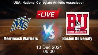  LIVE: Merrimack Warriors vs Boston University - Live Basketball Score