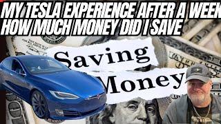 My Tesla Model S Experience After A Week, How Much Money Did I Save?