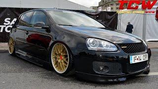 VW Golf MK5 Bagged on BBS Speedline Wheels Tuning Story by Cristian