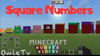 Numberblocks Minecraft  Square Squad  1-400 Nursery Rhymes Math Learning Songs for Kids