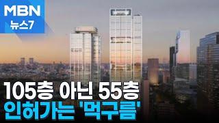 '55층' 2동의 현대차 GBC 공개…"조속한 인허가를" [MBN 뉴스7]