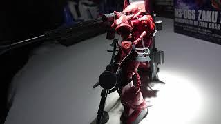 Bandai Gundam The Origin MS-06S Char's Zaku II Red Comet HG 1/144