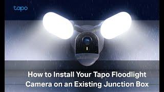 How to Install Tapo Floodlight Camera on an Existing Junction Box (Tapo C720/TC55/TC53) | TP-Link