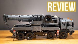 CaDA Military Crane Truck REVIEW | Set C61507W