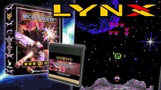 Microvaders for the Atari Lynx | NEW 2024 Physical Release from @SongbirdPro