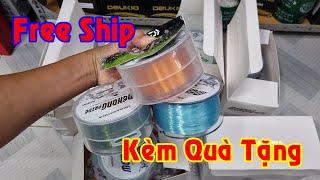 Hàng Về Đủ Size Thêm Màu Mới Free Ship Tặng Kèm Bịt Khóa Daiwa