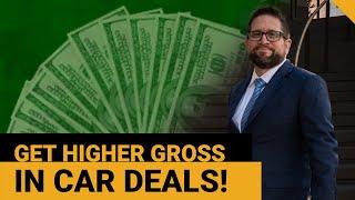 Hold Gross in Your Car Deals with this 1 Easy Step | Higher Gross Walkarounds | Car Sales Training