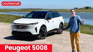 PEUGEOT 5008 - SUV 7 Plazas 2024 | Prueba / Test / Review en español E-5008 | coches.net