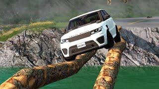 Cars Vs Impossible log Bridge ▶️ BeamNG.drive - BNG Nation