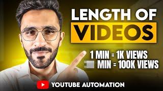 What is the PERFECT Length For YouTube Videos | YouTube Automation