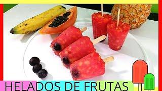 DELICIOSOS HELADOS CASEROS DE FRUTAS - HELADOS DE FRUTA NATURAL/también hacemos helados de maní,uva