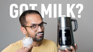 DREO BaristaMaker Milk Frother - Beats Steaming On An Espresso Machine!