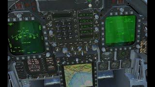 Quick and easy JDAM TOO RIPPLE in FA-18c using the TPOD in DCS WORLD