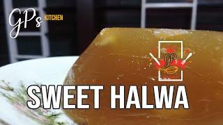 EASY SWEET DISH | CORN FLOUR HALWA | GP's Kitchen | SIMPLE RECEPIE