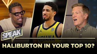 Paul Pierce says Tyrese Haliburton is top 10 in the NBA — too much hype? | SPEAK