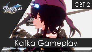 Kafka Gameplay: Attack, Skill, Ultimate | Honkai: Star Rail CBT 2 Gameplay