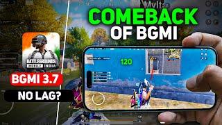 BGMI 3.7 Update: Epic Comeback with Old Vibes , 120 FPS, Lag-Free Gameplay | Patch Updates BGMI