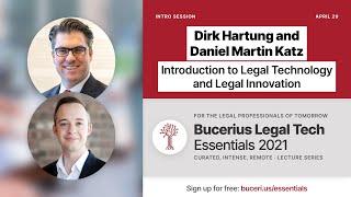 Legal Tech Essentials 2021: Intro Session / Legal Technology 101