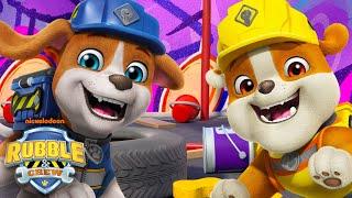 Rubble & Wheeler Clean Up Builder Cove! w/ Mix & Charger | Rubble & Crew