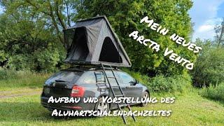 Das neue Arcta Vento Alu Hartschalendachzelt. Aufbau & Vorstellung