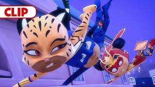 Pharaoh Boy Unleashes Cat Villain | PJ Masks Power Heroes |  @disneyjr  x @PJMasksOfficial