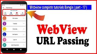 how to pass url in webview in android studio | Pass the url to WebView