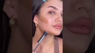 Would you try contouring your face with fake tan YES or NO gwmakeup foryou foryoupage makeuphack