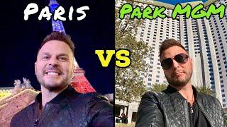 PARK MGM vs PARIS:  Best MEGA-BOUTIQUE Hotel in Las Vegas