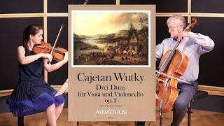 Cajetan Wutky  Duo for Viola and Violoncello in C major opus 2 no  1