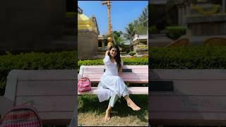 Sitting Poses In Kurta & Jeans | Santoshi Megharaj | #howtopose #poses #kurtaposes #shorts