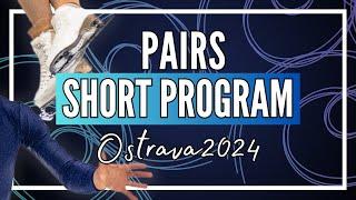 Junior Pairs Short Program | Ostrava 2024 | #JGPFigure