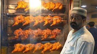 Hussainabad Famous Chicken Chargha - Ghousia Restaurant, Karachi Street Food | Spicy Chicken Chargha