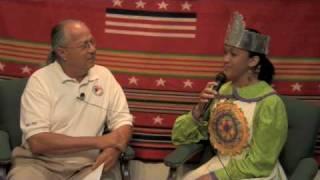 CD 7 16 09 Chairman Jimmy Goins interviews 2009-2010 Miss Lumbee