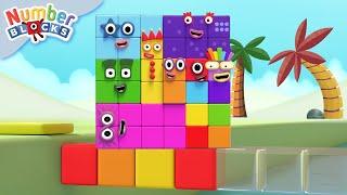 Two Hour PATTERN PALACE Bonanza!   | Learn to Count | Full episodes | Numberblocks