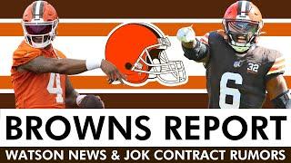 Browns News: Deshaun Watson Gives Injury Update + Jeremiah Owusu-Koramoah Contract Extension Rumors