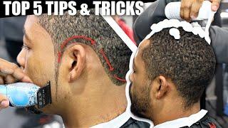 TOP 5 NEW HAIRCUT TIPS & TRICKS 2021| BETTER LINE UPS | BETTERS FADES