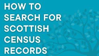 How to search for Scottish census records from 1841, 1851, and later (with examples)