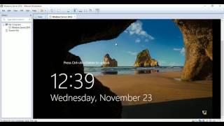 How to Install Windows Server 2016 on Vmware Workstation