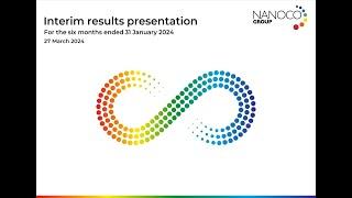 NANOCO GROUP PLC - Interim Results