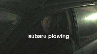 Subaru Plowing