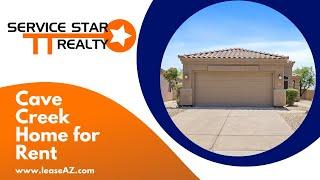 Cave Creek Homes for Rent 3BR/2BA by Cave Creek Property Management | Service Star Realty